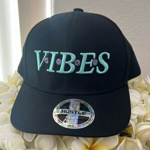 OGHustle ball cap NWT Good vibes blk